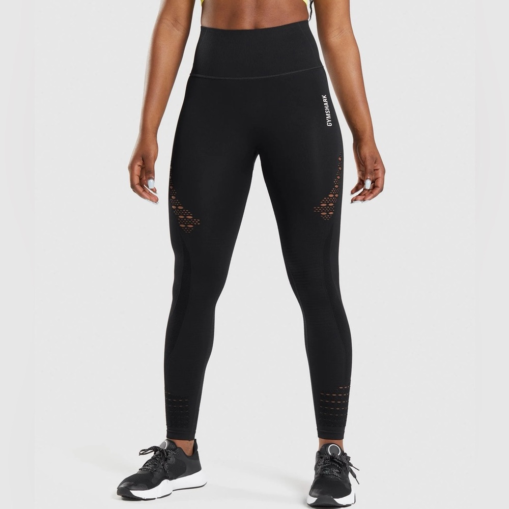 Gymshark Black High-Waisted Leggings